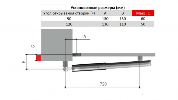 Привод для распашных ворот CAME A3024N купить в Санкт-Петербурге